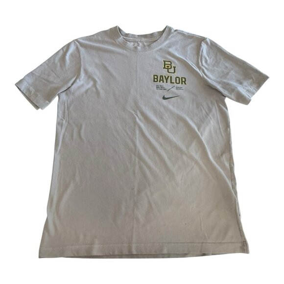 Nike Mens Baylor University Dri-Fit T-Shirt~Size Med~Gray The Nike Tee L15 08 - Picture 4 of 7